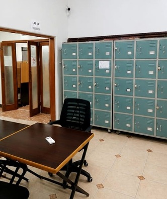 Secure candidate lockers